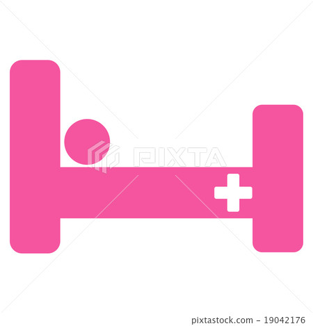 Hospital Bed Icon Hospital Bed Icon 19042176