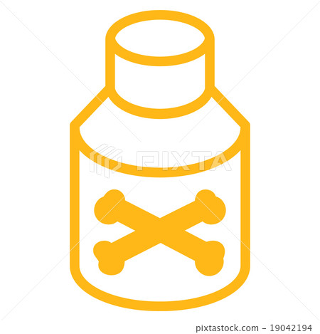 Poison Bottle Icon Poison Bottle Icon 19042194