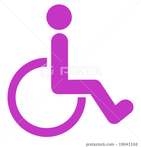 Disabled Person Icon 19043108