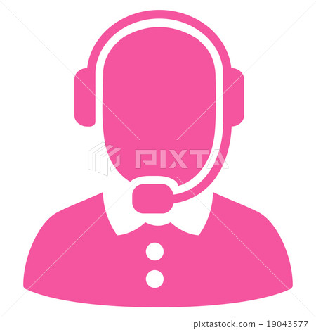 Call Center Operator Icon 19043577