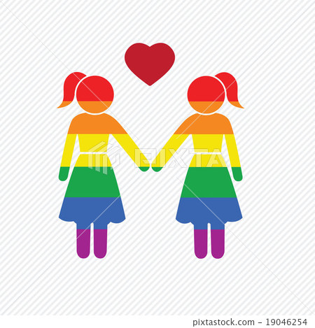 LGBT icons set. illustration 19046254