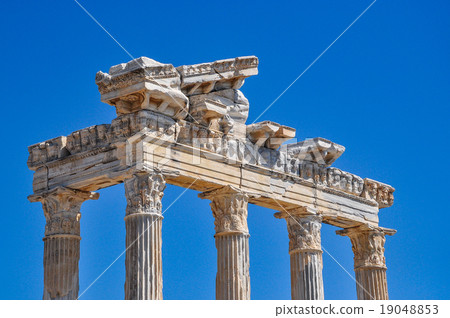 Apollo Temple in Side, Turkey  19048853