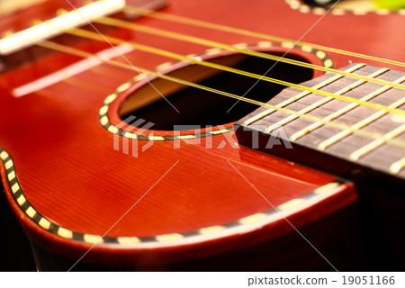 Ukulele Gold Line, closeup Ukulele Gold Line, closeup 19051166