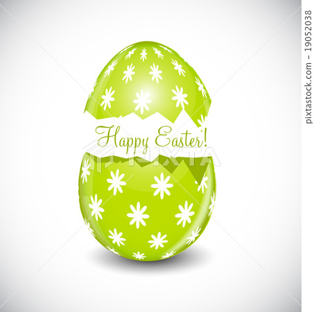 Beautiful Easter Egg Vector Illustration Beautiful Easter Egg Vector Illustration 19052038