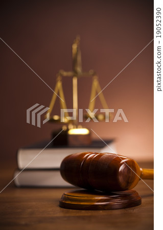 Judge gavel, ambient light vivid theme 19052390