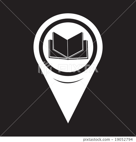 Map Pointer Book Icon 19052794