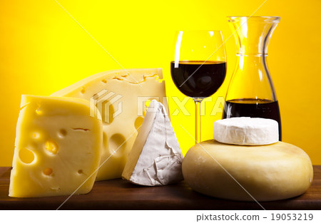 Various types of cheese, saturated ambient Various types of cheese, saturated ambient 19053219