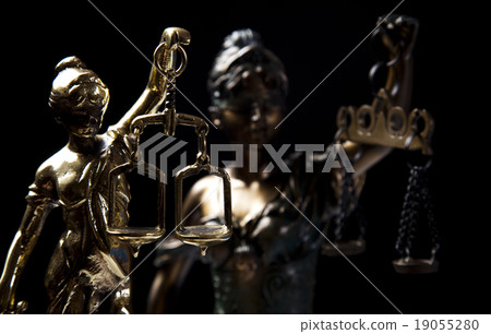 Statue of lady justice, Law concept 19055280