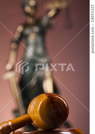 Judges wooden gavel, ambient light vivid theme Judges wooden gavel, ambient light vivid theme 19055325