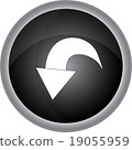 Arrow sign. Vector icon 19055959
