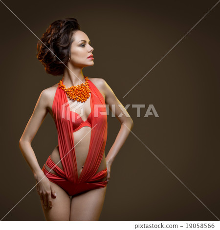 Girl in body wear 19058566