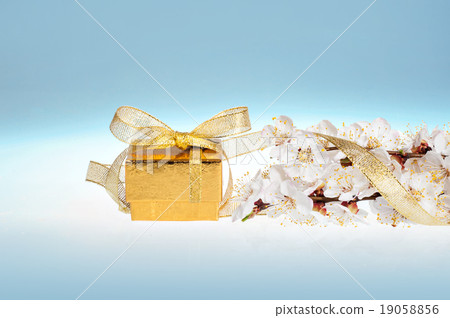 spring flowers and gold gift spring flowers and gold gift 19058856