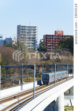 仙台市·仙台市地鐵東西線新車輛和建築街 仙台市·仙台市地鐵東西線新車輛和建築街 19059128