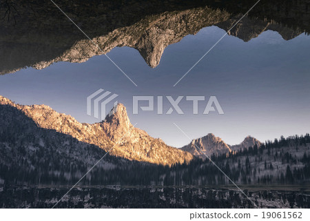 Landscape in the Sierra Nevada, double exposed Landscape in the Sierra Nevada, double exposed 19061562
