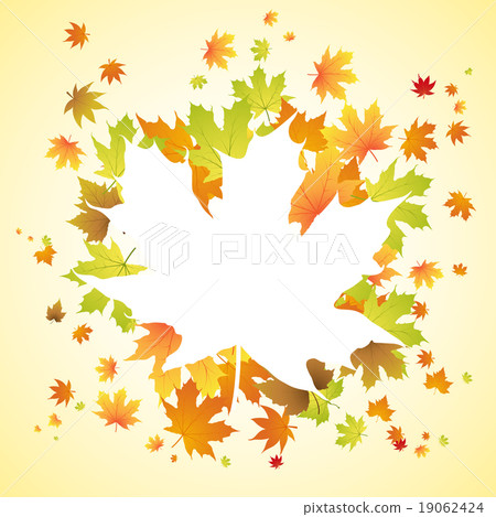 Autumn leaves vector background Autumn leaves vector background 19062424
