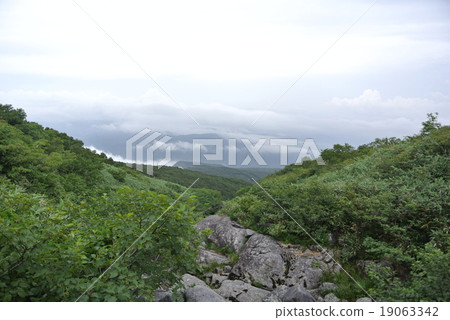 Mountain trail of Chokai 19063342