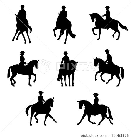 馬馬錶演各種剪影 馬馬錶演各種剪影 19063376