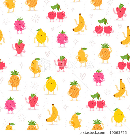 Floral seamless pattern with bird 19063733