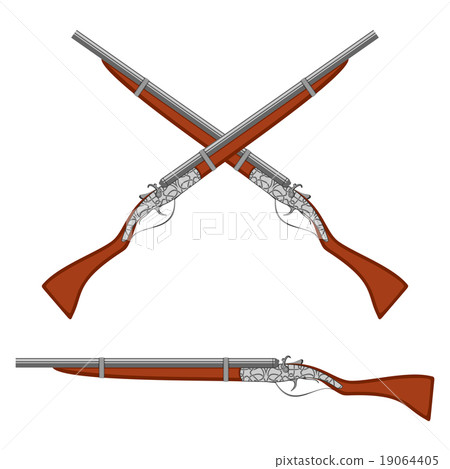 Ancient rifles. 19064405