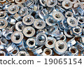 nut aluminium Hexagon with washer 19065154