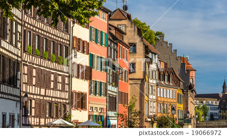Alsatian half-timbered houses in Strasbourg Alsatian half-timbered houses in Strasbourg 19066972