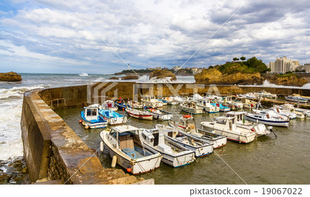 Old port of Biarritz - France, Aquitaine 19067022