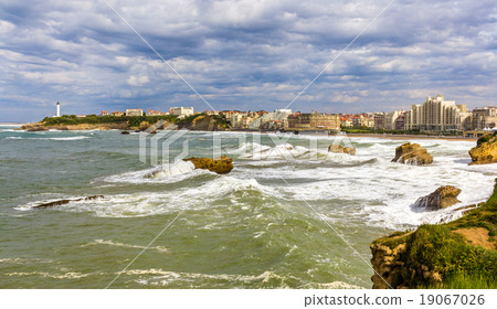 View of Biarritz - France, Aquitaine View of Biarritz - France, Aquitaine 19067026