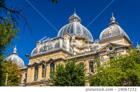 Roof of CEC Palace in Bucharest, Romania Roof of CEC Palace in Bucharest, Romania 19067232