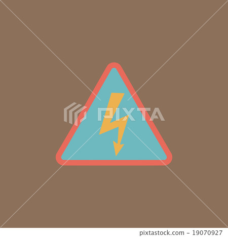 High voltage - Vector illustration High voltage - Vector illustration 19070927