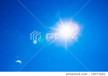 clouds in the blue sky 19071682