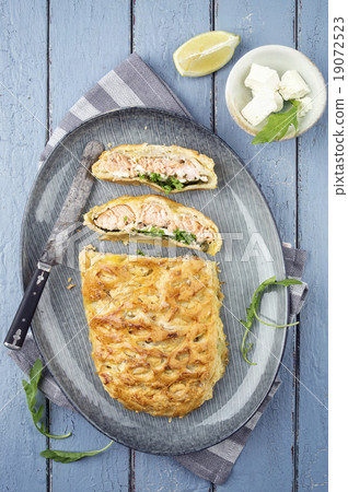 Fish Cake on Plate 19072523