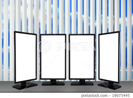 four blank monitor four blank monitor 19073445