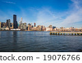 Midtown Manhattan skyline, New York City. USA. 19076766