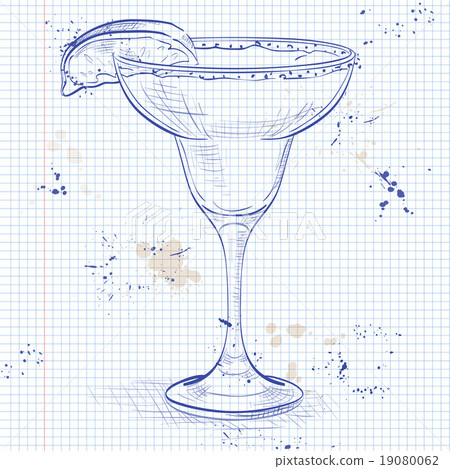 Cocktail alcohol Margarita 19080062