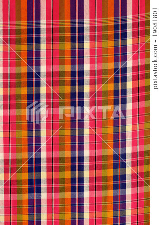 Texture of colorful checked cloth. Texture of colorful checked cloth. 19081801