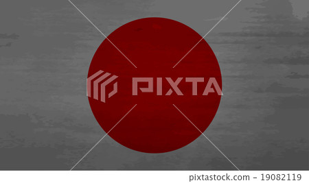 Grunge messy flag Japan - Stock Illustration [19082119] - PIXTA