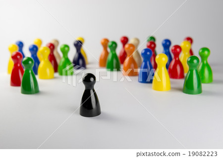 Conceptual game pawns. Conceptual game pawns. 19082223