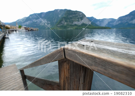 Scenic landscape view of Hallstatt, Austria Scenic landscape view of Hallstatt, Austria 19082310