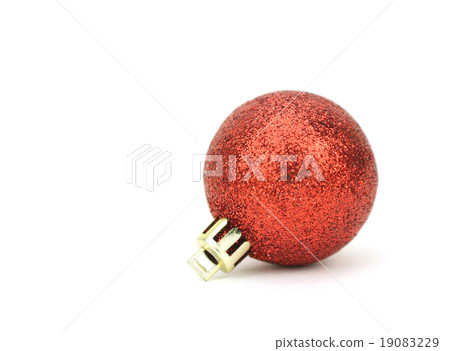 christmas ball isolated on the background 19083229