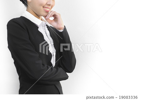 Attractive asian business women who thinking Attractive asian business women who thinking 19083336