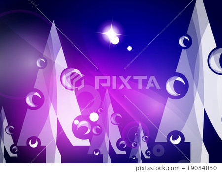 Christmas purple abstract background with white 19084030