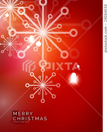 Christmas red abstract background with white Christmas red abstract background with white 19084038