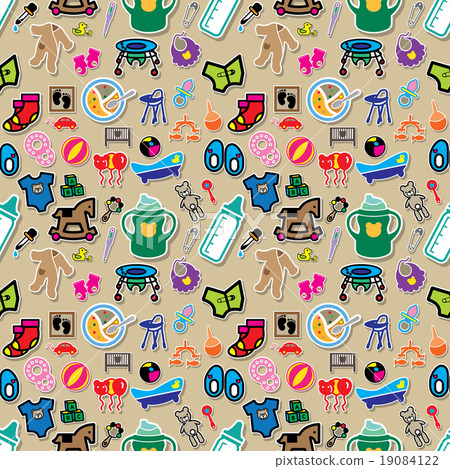 baby icons seamless baby icons seamless 19084122