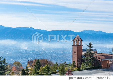 [Yamanashi Prefecture] Fuefuki River Fruit Park and Kofu Basin of Asagiri 19084419
