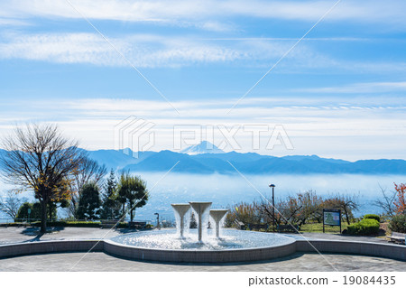 [Yamanashi Prefecture] Fuefuki River Fruit Park and Kofu Basin of Asagiri 19084435