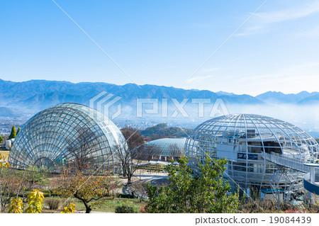 [Yamanashi Prefecture] Fuefuki River Fruit Park and Kofu Basin of Asagiri 19084439
