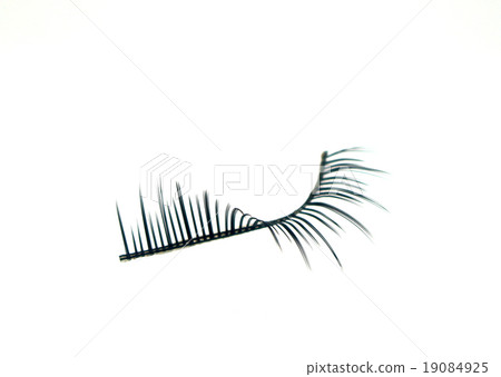 false eyelashes isolated on white false eyelashes isolated on white 19084925