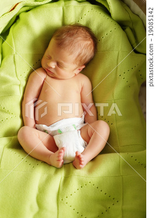 One week old newborn baby One week old newborn baby 19085142