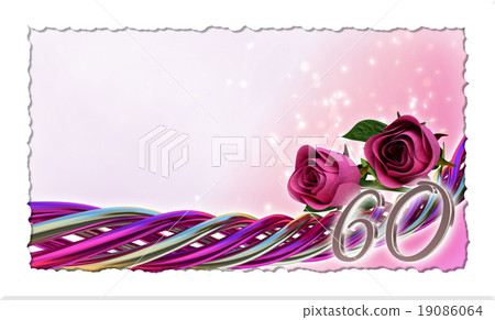 birthday concept with pink roses and sparks birthday concept with pink roses and sparks 19086064