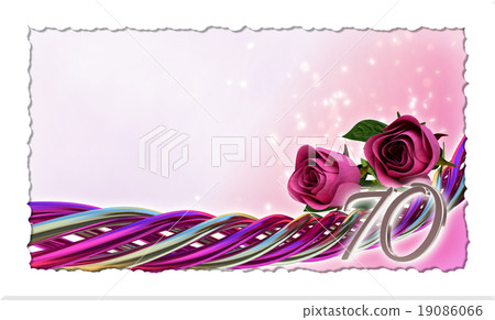 birthday concept with pink roses and sparks birthday concept with pink roses and sparks 19086066